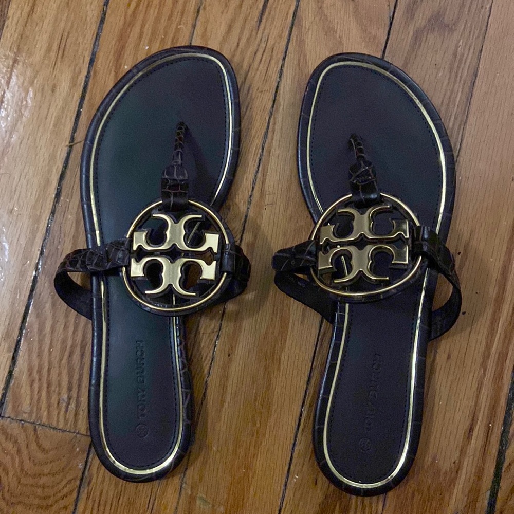 Tory Burch Metallic Miller Sandal